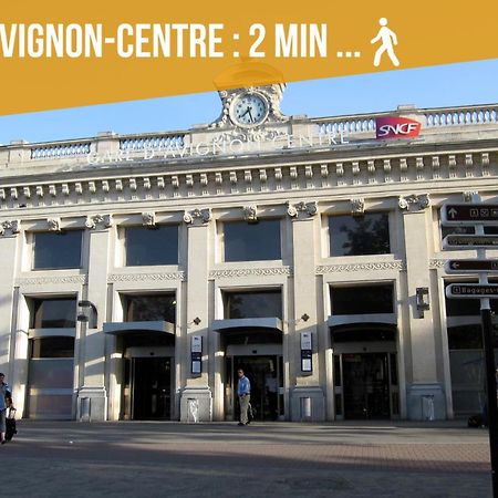 Le Rive Droite - Gare Centre - Wifi - Terrasse - Face Remparts Apartment Avignon Ngoại thất bức ảnh
